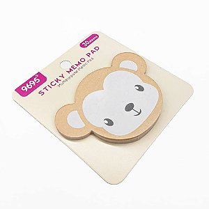 Bloco de Notas Autoadesivo Sticky Memo Pad 9695 - Macaco