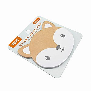 Bloco de Notas Autoadesivo Sticky Memo Pad 9695 - Raposa