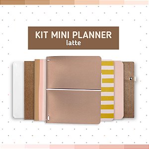Kit Mini Planner Latte