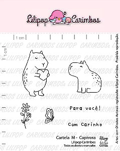 Kit de carimbos M Capivara