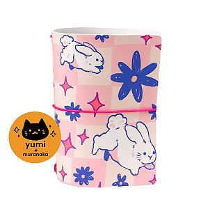 Capa Para Planner A.Craft Tamanho Padrão -Yumi Muranaka- Okunoshima (Para 4 Blocos)