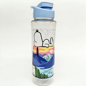 Garrafa Plástica Squeeze 750ML Snoopy Casinha