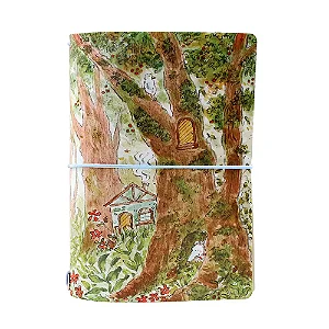 Capa Floresta Encantada (Para 4 Blocos) Para Planner A.Craft Tamanho Padrão