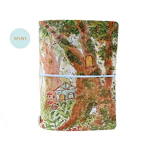 Mini Capa Floresta Encantada (Para 4 Mini Blocos) Para Mini Planner A.Craft