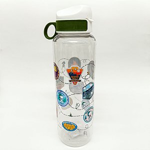 Garrafa Squeeze 1000ML Snoopy Viagem