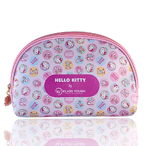 Necessaire Redonda Hello Kitty Colorida