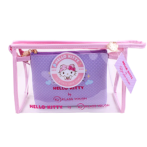 Kit 2 Necessaires Hello Kitty Lilás