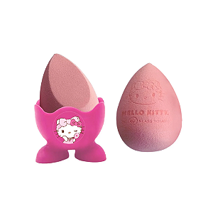 Esponja para Maquiagem com Suporte Rose Glow Hello Kitty