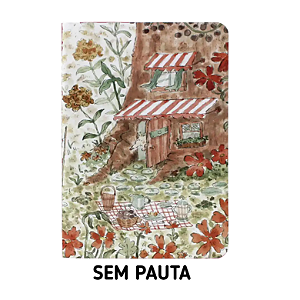 Caderno Sem Pauta Doce Lar - Anna Leri - Para Planner A.Craft Tamanho Padrão