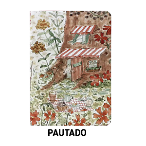 Caderno Pautado Doce Lar - Anna Leri - Para Planner A.Craft Tamanho Padrão