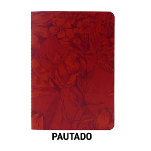 Caderno Pautado Poema Floral - Yumi Muranaka - Para Planner A.Craft Tamanho Padrão