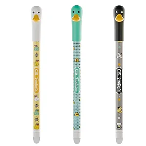 Caneta Gel 0.5 Apagável Fantasia Pato