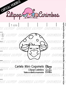 Carimbo Mini Cogumelo - Lilipop