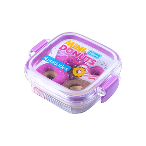 Borracha Lancheira Mini Donuts