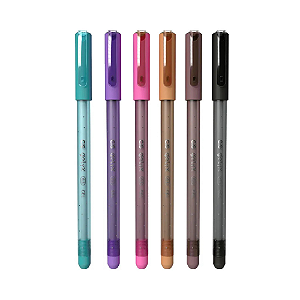 Caneta Gel 1.0 com Glitter Gelyx CiS