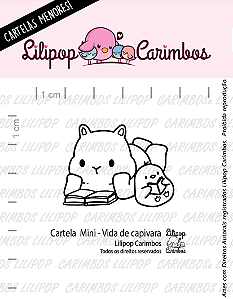 Kit de Carimbos Mini Vida de Capivara - Lilipop