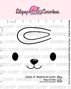 Kit de Carimbos M Rostinho de Coelho - Lilipop