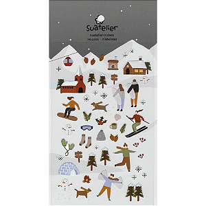 Adesivo Decorativo De Plástico Midwinter Suatelier