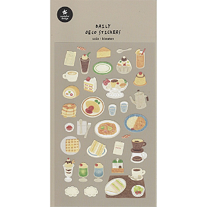 Adesivo Decorativo De Papel Kissaten Suatelier