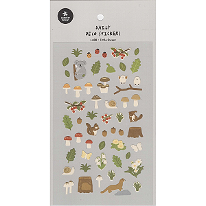 Adesivo Decorativo De Papel Little Forest Suatelier