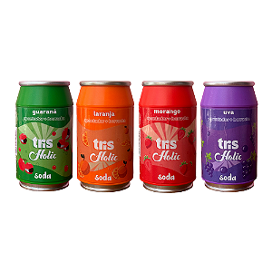 Borracha e Apontador com Depósito Refrigerante Tris Holic Soda