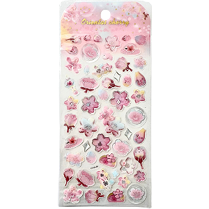 Adesivo Decorativo Alto-relevo Epoxy Cerejeira Oriental Cherry