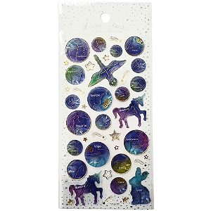 Adesivo Decorativo Alto-relevo Epoxy Signos Lunar Tears