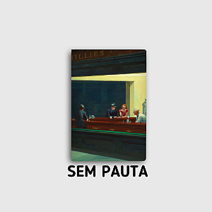 Journal Sem Pauta Nighthawks Tamanho Grande
