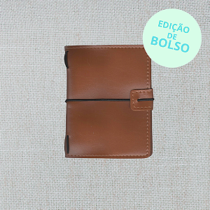 Capa Caramelo Midori Triplo (Para 3 Blocos) Para Journal Folk Books Edição de Bolso