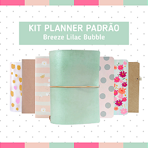 Kit Planner Padrão Breeze Lilac Bubble