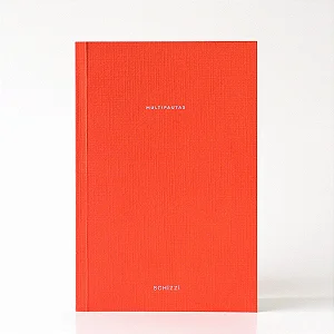 Caderno Brochura Multipauta Hotmelt Scarlet Schizzi