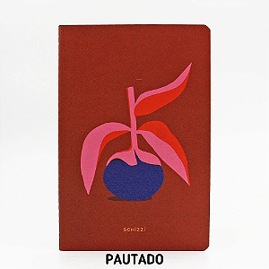 Caderno Brochura Pautado Flexível Large Mangustão Schizzi