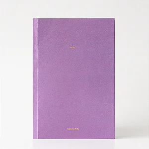 Caderno Brochura Pontilhado Hotmelt Dot Mirtilo Schizzi