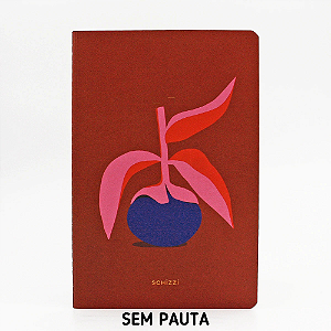 Caderno Brochura Sem Pauta Flexível Large Mangustão Schizzi