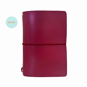 Mini Capa Dark Fuchsia (Para 4 Mini Blocos) Para Mini Planner A.Craft