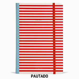 Caderno Brochura Pautado Large Vitra Schizzi