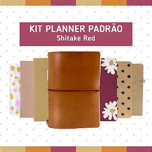 Kit Planner Padrão Shitake Red