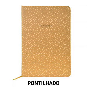 Caderno Pontilhado Poá Mel Para Planner A.Craft Tamanho Padrão