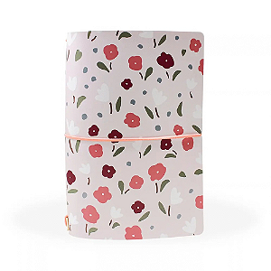 Capa Pink Garden (Para 4 Blocos) Para Planner A.Craft Tamanho Padrão