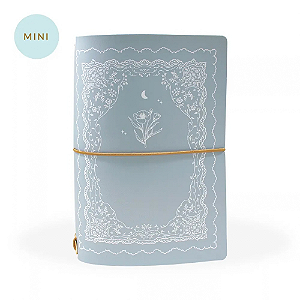 Mini Capa Moonlight Azul (Para 4 Mini Blocos) Para Mini Planner A.Craft
