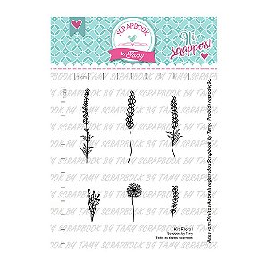 Kit de Carimbos Floral Scrapbook by Tamy - Lilipop