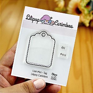 Kit de Carimbos Mini Tag - Lilipop