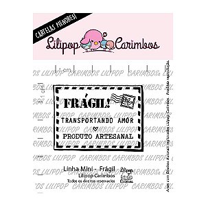 Kit de Carimbos Mini Frágil - Lilipop