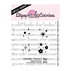 Kit de Carimbos Mini Textura 2 - Lilipop