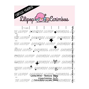 Kit de Carimbos Mini Textura - Lilipop