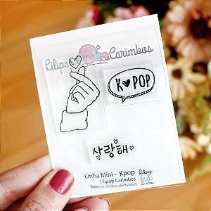 Kit de Carimbos Mini Kpop - Lilipop