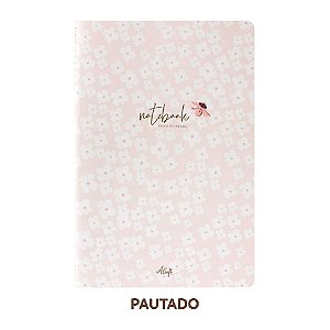 Caderno Pautado Petit Fleur Para Planner A.Craft Tamanho Padrão