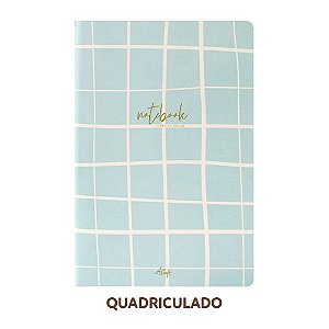 Caderno Quadriculado Bonjour Para Planner A.Craft Tamanho Padrão