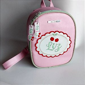 MOCHILA CEREJINHA DO BOLO