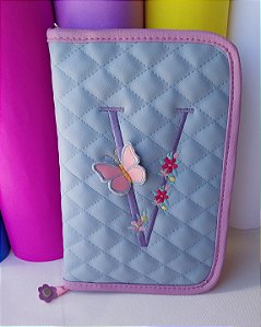 Porta documentos inicial com borboleta 3D